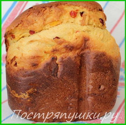 Солодкий хліб в хлібопічці - рецепт з фото