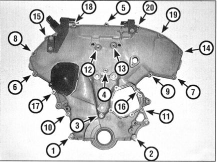 Зняття ланцюга і зірочок приводу грм двигуна dohc в nissan maxima