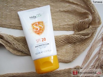 Сонцезахисний лосьйон hyalual safe sun spf 20 - «весняне сонце - найнебезпечніше! Як підібрати spf