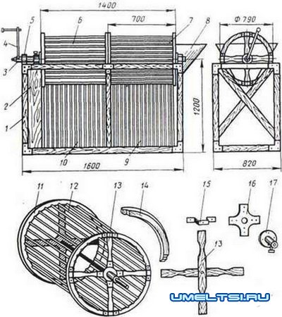 Sortare cartofi de mâini proprii - meșteșuguri de casă - DIY