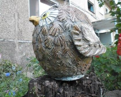 Owl scuipă din tencuială, DIY