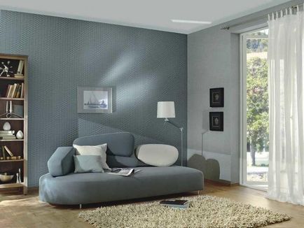 Sala de design modernă pentru tapet, fotografia 2017, idei pentru acasă, interioare elegante, cum să lipiți