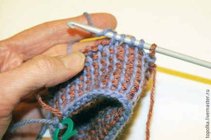 Modalitati de a tricota lenjerii circulare cu cârlige lungi - târg de meșteșugari - manual, manual