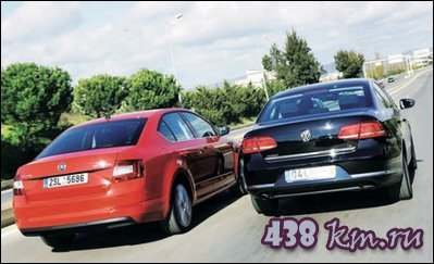 Comparație între vw passat și skoda octavia - recenzie de mașini, recenzii, specificații, prețuri