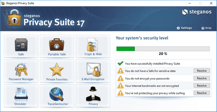 Steganos privacy suite 18 - știri și recenzii de licență gratuite