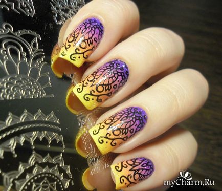 Стемпинг від kads nail art група манікюр, педикюр