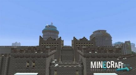 Будуємо дуже красивий замок в minecraft