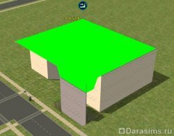 Construirea unei piscine pe acoperișul casei în Sims 2, universul simsurilor!