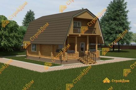 Будівництво дерев'яних житлових будинків і бань під ключ недорого, москва, ск - Буддім