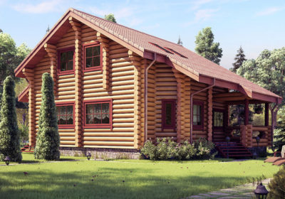 Будівництво дерев'яних житлових будинків і бань під ключ недорого, москва, ск - Буддім