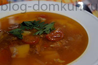 Törökország leves koktélparadicsommal, blog Gennagyij Vasziljev