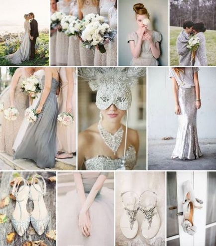 Весілля в срібному кольорі, поради майбутнім нареченим