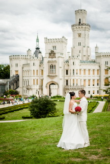 Весілля в замку Глубока над Влтавою