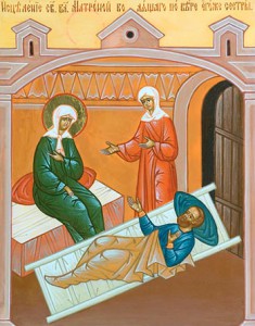 Martorii de miracole matroni, matronul sfânt al Moscovei