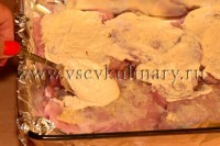 Carne de porc cu vinete în cuptor