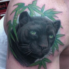 Panther sensul tatuajului - sensul simbolului pentru fete și băieți