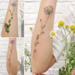 Tattoo Daisy valoare pentru fete și bărbați, schițe și fotografii