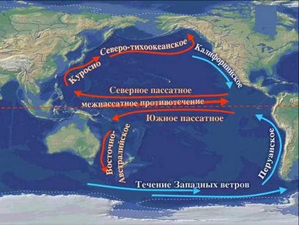 Descrierea actuală și caracteristicile Kuroshio