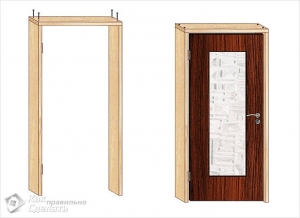 Установка дверної коробки своїми руками