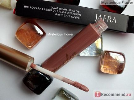 Стійкий блиск для губ jafra longwear lip gloss - «мій експеримент зрада рожевого кольору на користь