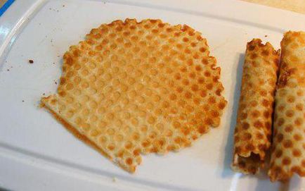 Waffele cu lapte condensat