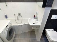 Варіанти ремонту маленької ванної кімнати та туалету