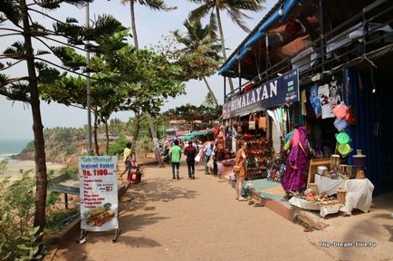 Varkala, statul Kerala, sudul Indiei