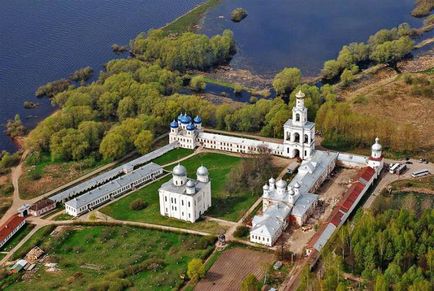 Marele Novgorod, Manastirea Yuryev este cea mai veche locuinta a Rusiei