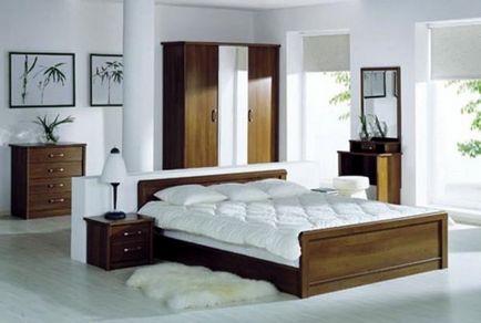Alegerea mobilierului pentru dormitor - fotografie, descriere