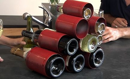 Ahelyett, hogy dobott kannák, hogy ezek a csodálatos dekoráció! (Tedd ón) Ahelyett, hogy dobott kannák, hogy ezek a csodálatos dekoráció!