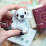 Crochet câine cu mâinile crosetate (Chihuahua), decora lumea ta!