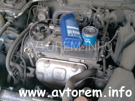 Cseréje és olajszűrő egy járműmotor Mitsubishi Lancer (Mitsubishi Lancer) - (szűrő) Cseréje és olajszűrő egy járműmotor Mitsubishi Lancer (Mitsubishi Lancer) -