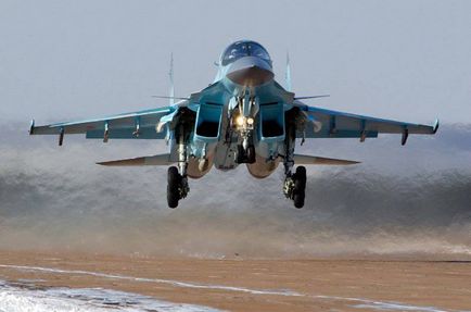 Alimentarea su-34 în zbor - revizuire militară