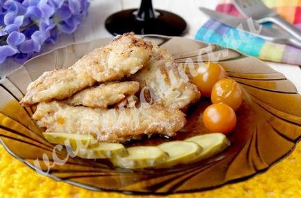 Fried ficat de pike, reteta