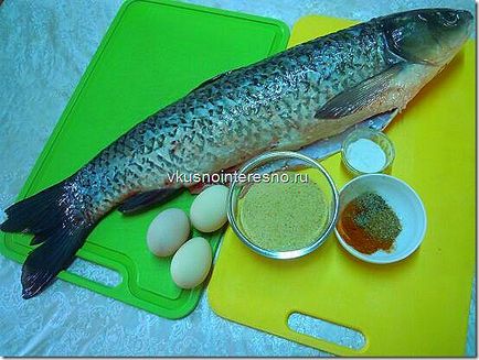 Смажений білий амур рецепт приготування риби фото, смачно приготувати самим