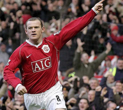 Az élet egy focista Wayne Rooney - Manchester United (manchester united) szóló