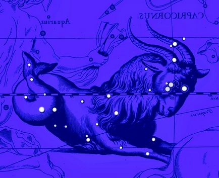 Zodia Capricornului, soarele în semnul Capricornului, constelația Capricorn (capricornus)