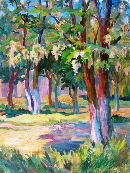 Acacia - a halhatatlanság jelképe, a kreativitás - ilyen az élet! (Jelentése festés szín) Acacia - a halhatatlanság jelképe, a kreativitás - ilyen az élet!