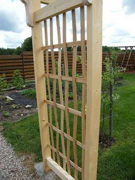 Arcul de grădină din lemn - proiect DIY simplu