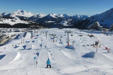 Avoriaz - un paradis pentru snowboarderi