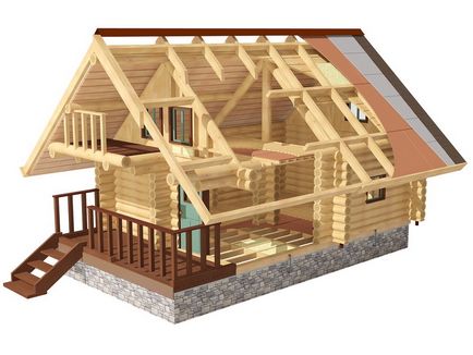 Bai și casa sub un singur acoperiș ca proiect