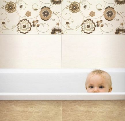 Бежева ванна, бежево-коричневі тони і інші поєднання (35 фото)