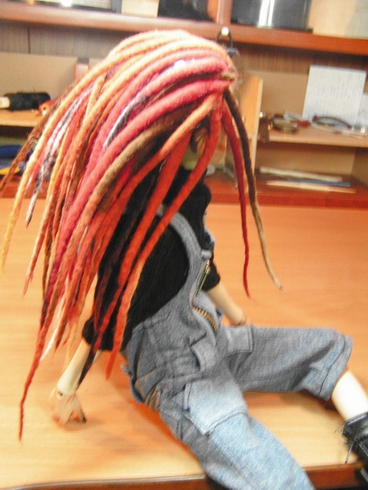 Bjd-club - subiect de vizionare - peruca cu dreadlocks