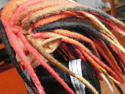 Bjd-club - subiect de vizionare - peruca cu dreadlocks