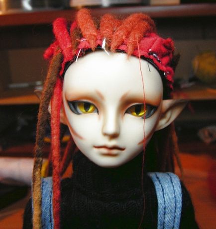 Bjd-club - subiect de vizionare - peruca cu dreadlocks