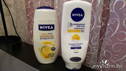 Блаженство і ніжність з крем-гелем для душу від nivea