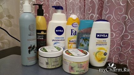 Блаженство і ніжність з крем-гелем для душу від nivea