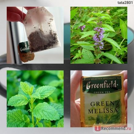 Чай Грінфілд (greenfield) green melissa - «щоранку з ним (фото, корисні властивості зеленого