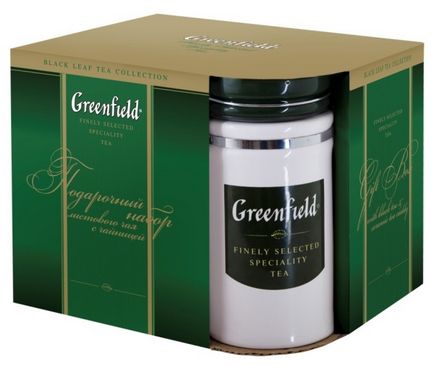 Чай Грінфілд (greenfield) - особливості смаку, користь і шкода, відгуки