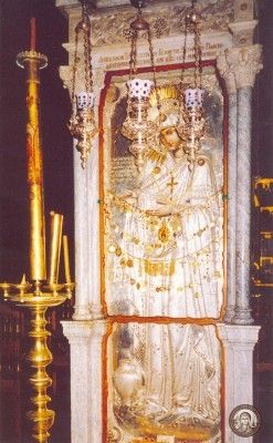 Imaginea miraculoasă a Sfintei Fecioare din Gerontissa